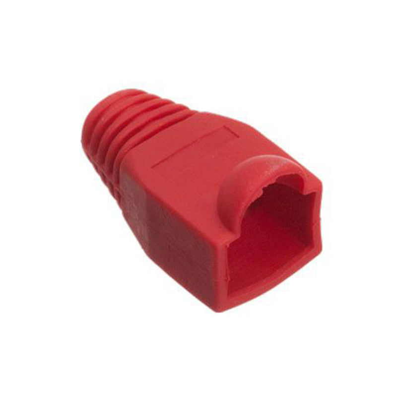 Pan Pacific 32-1900RE-6 CAT6 RJ45 Strain Relief Boot for Plug - Red