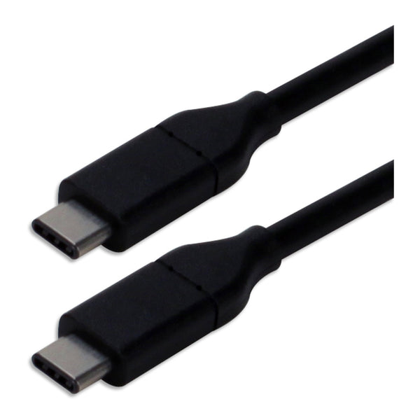QVS QVS CC2230B-1M 1-Meter USB-C to USB-C 2.0 Sync & Charger Cable Default Title
