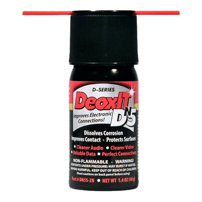 CAIG Laboratories DN5S-2N 1.4oz DeoxIT DN5 Contact/Connector Treatment, Deoxidizer, Rejuvenator & Protectant Adjustable Mini-Spray