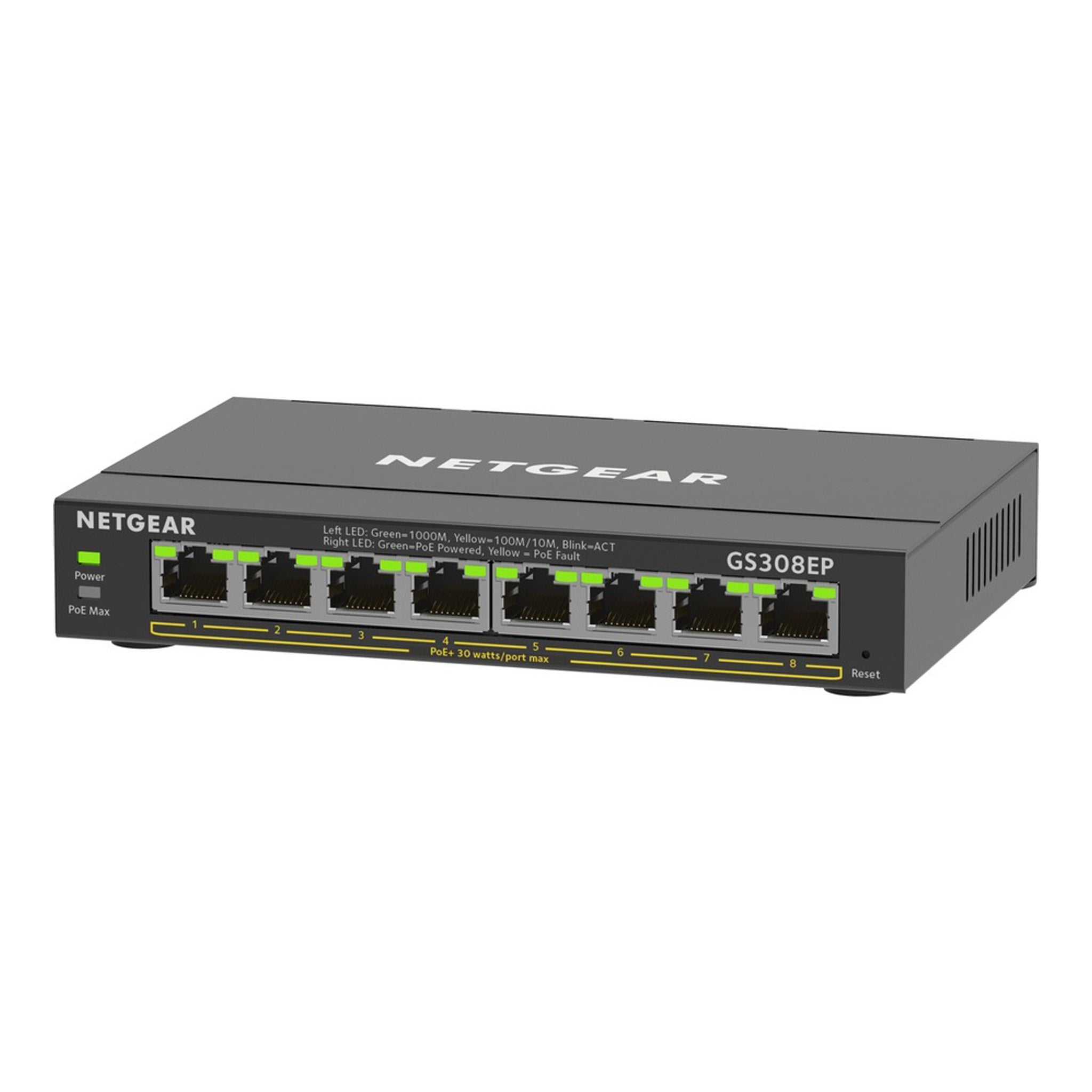 Intellinet 5-Port Gigabit Ethernet PoE+ Switch (561792)