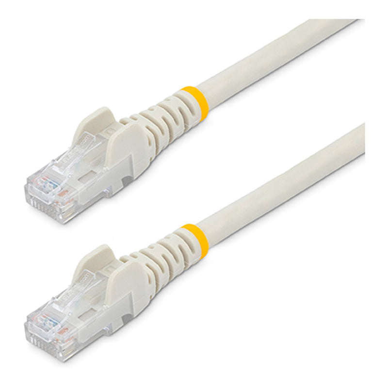 StarTech N6PATCH6INWH 6in CAT6 Ethernet Patch Cable with Snagless Strain Relief - White