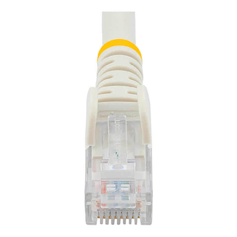 StarTech N6PATCH6INWH 6in CAT6 Ethernet Patch Cable with Snagless Strain Relief - White