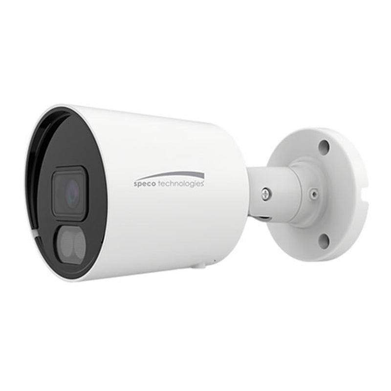 Speco Technologies O8SLB1 8MP White Light Intensifier Camera - Analytics - Audio -Digital Deterrent - 2.8mm