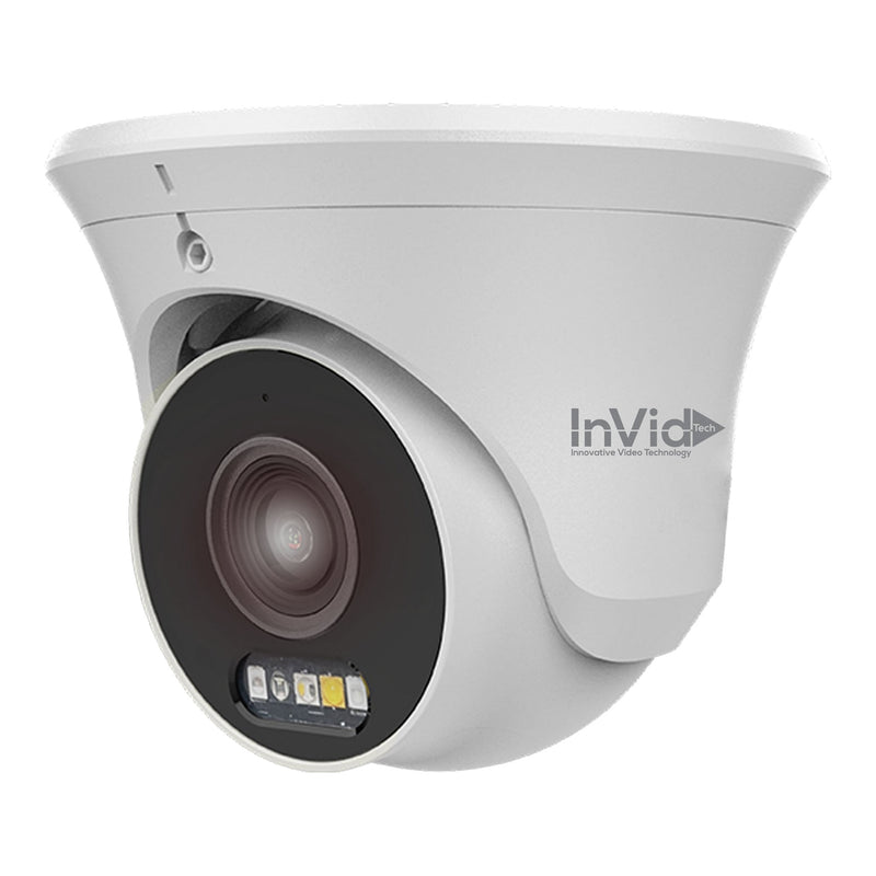 Invidtech PRT-P8TXIR28-AIWLT 8MP 2.8mm Protect Series Outdoor Turret IP Camera