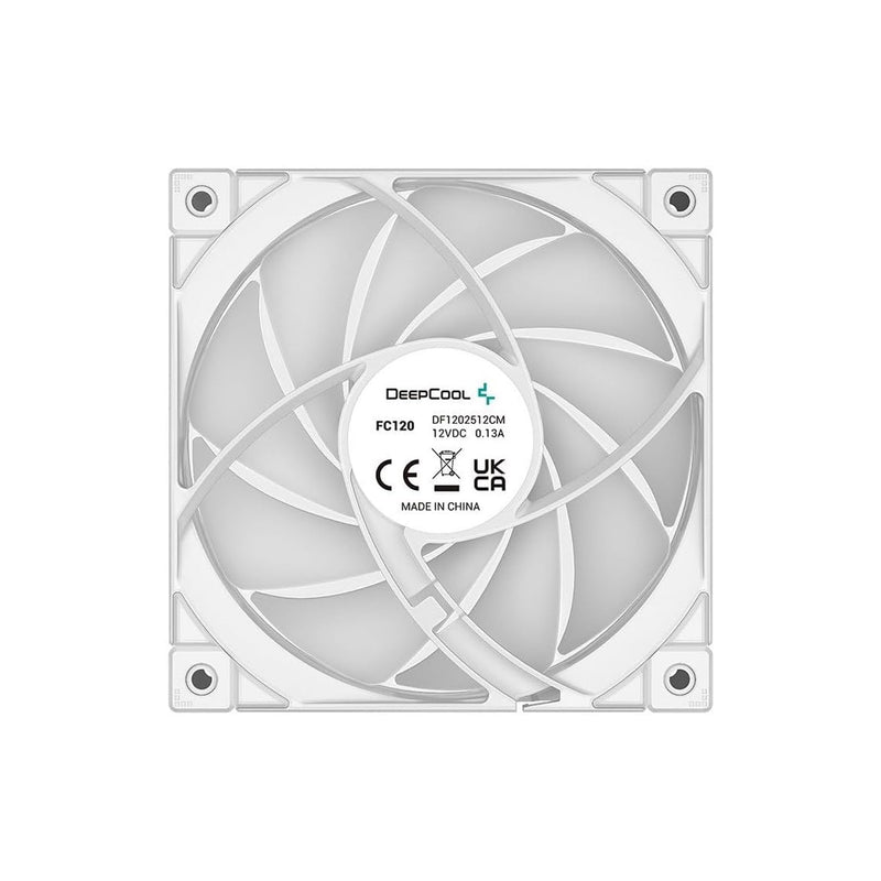 DeepCool R-FC120-WHAMN3-G-1 FC120 Performance A-RGB PWM Fan 3-Pack - White