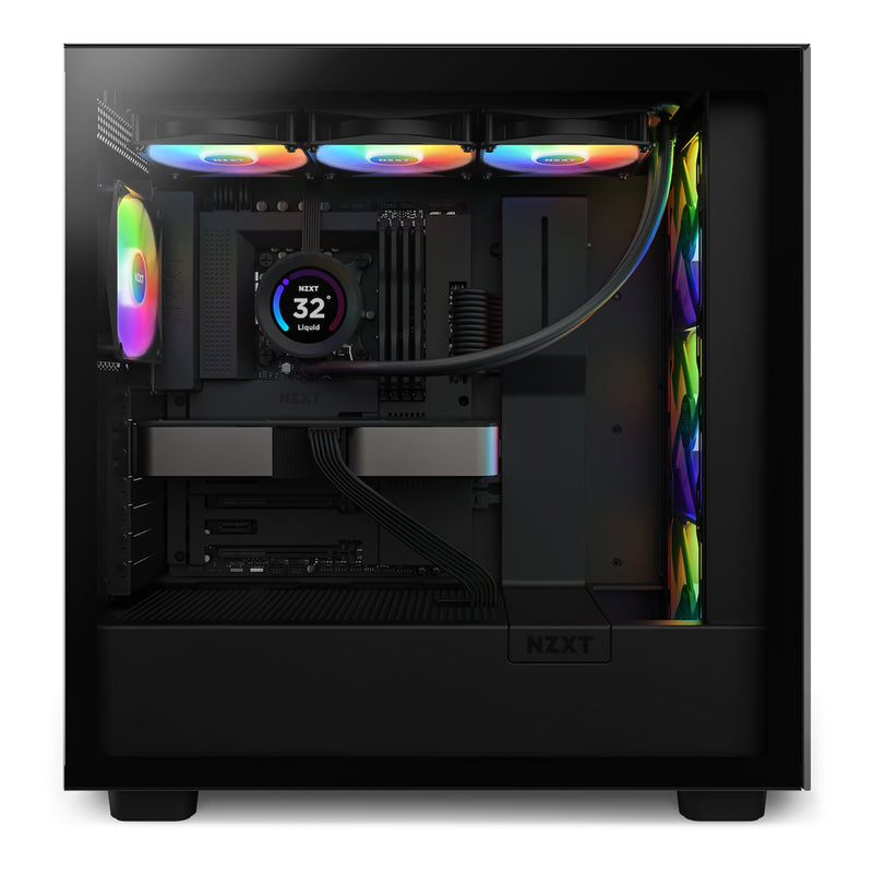 NZXT RL-KR36E-B1 Kraken Elite 360 RGB 360mm AIO Liquid Cooler with LCD Display and RGB Fans - Black