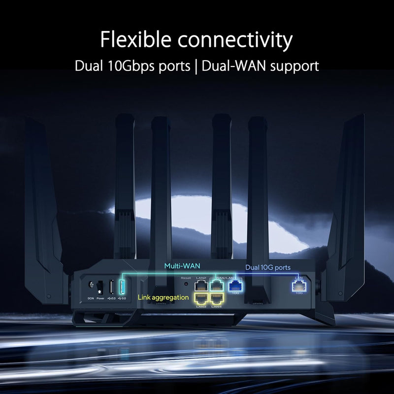 Asus RT-BE96U Wi-Fi 7 Ethernet Wireless Router