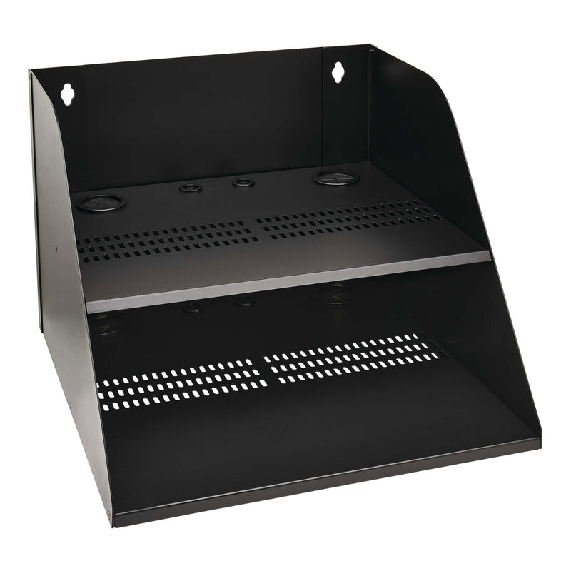 Tripp Lite SRWOSHELFLG 20" Wall-Mount Double Shelf for IT Equipment - Black