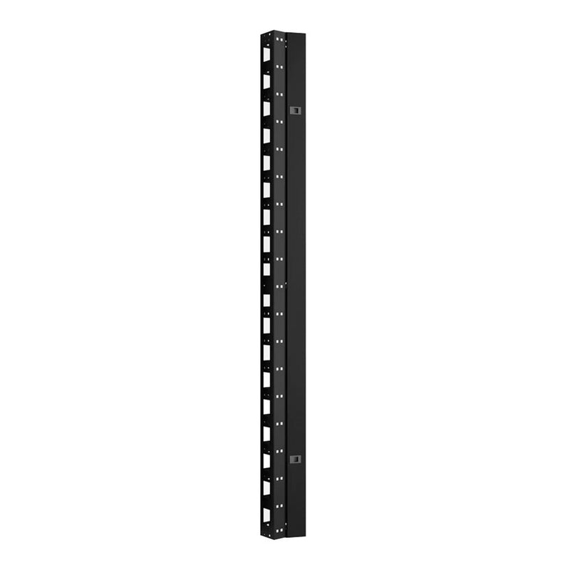 SERRACK STV-VORG 142 42U Vertical Metal Cable Organizer - Black