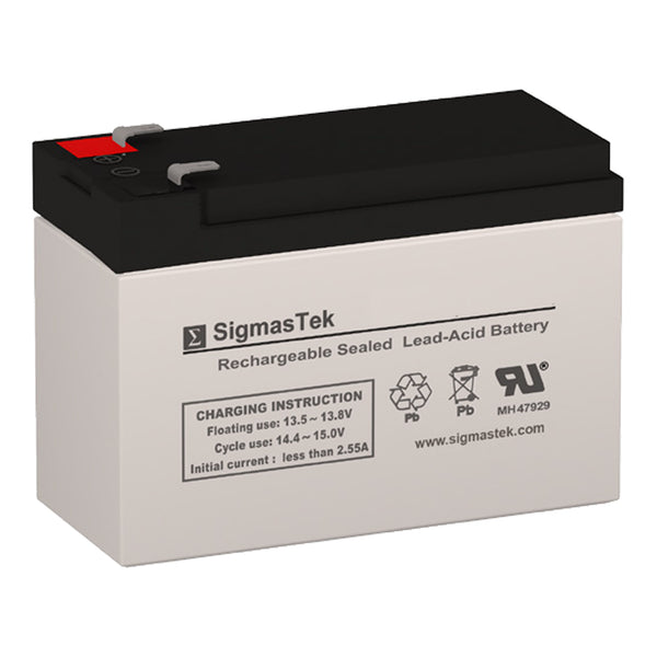 Altex Preferred MFG Sigmas Tek 1290 F2 12V 9Ah Sealed Lead Acid Battery with F2 Terminals Default Title
