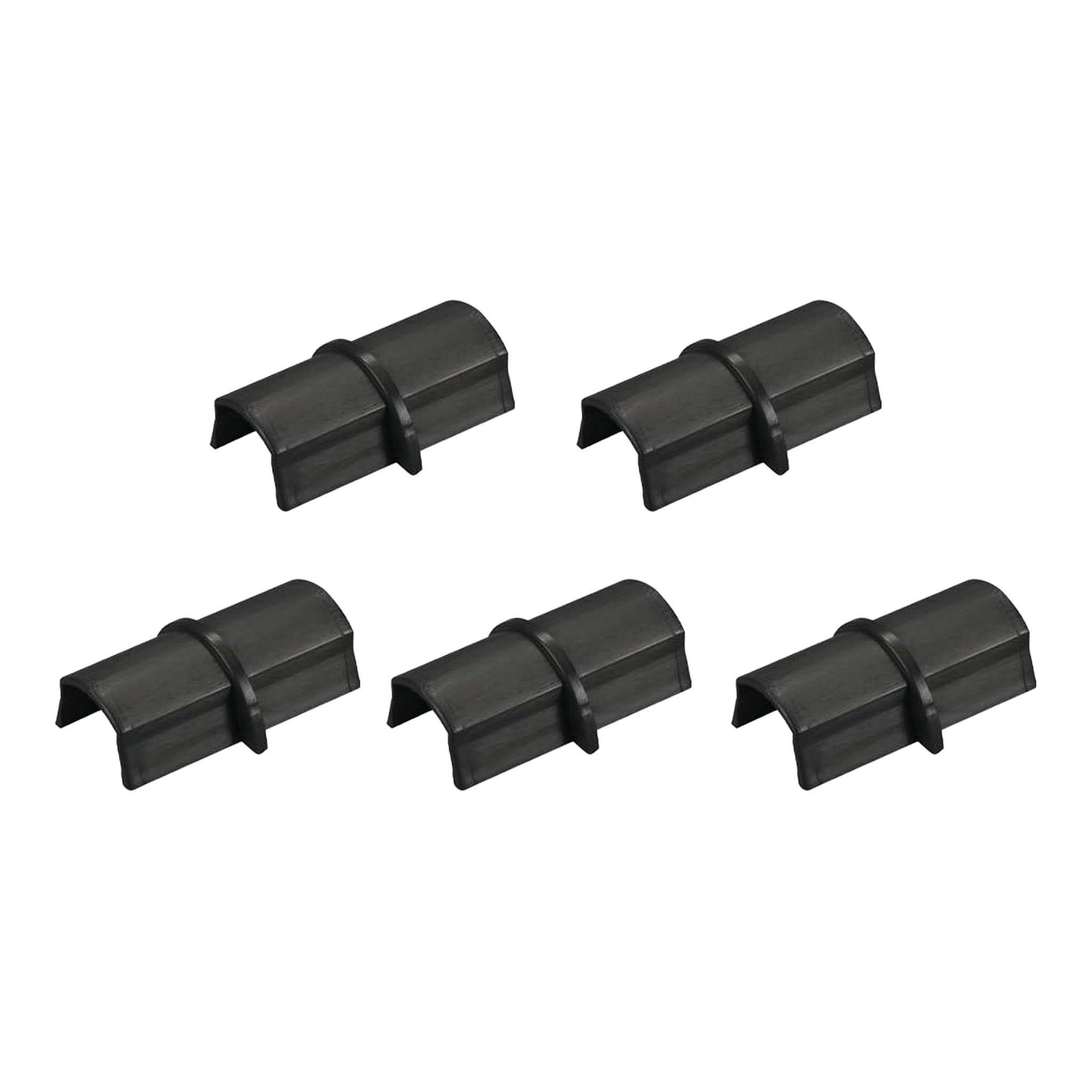 D-Line US/FLET3015B-2PK 2-Pack Equal Tee Mini Cable Raceway Accessory - Black