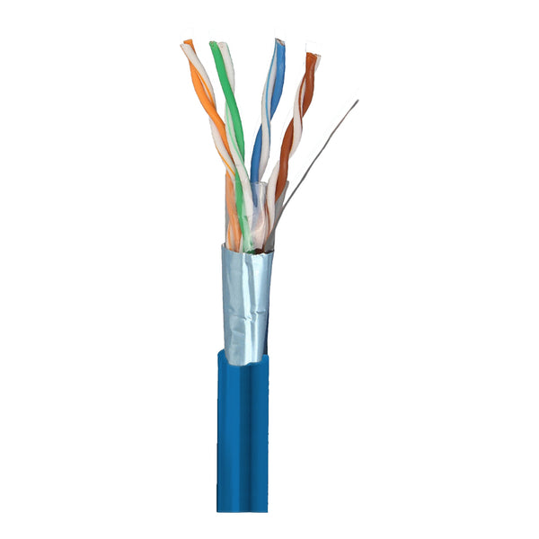 Quabbin Wire & Cable Quabbin VDC5-4S-1K 24AWG 4-Pair Shielded TPE PVC Cat5e Cable - 1000FT Box Default Title
