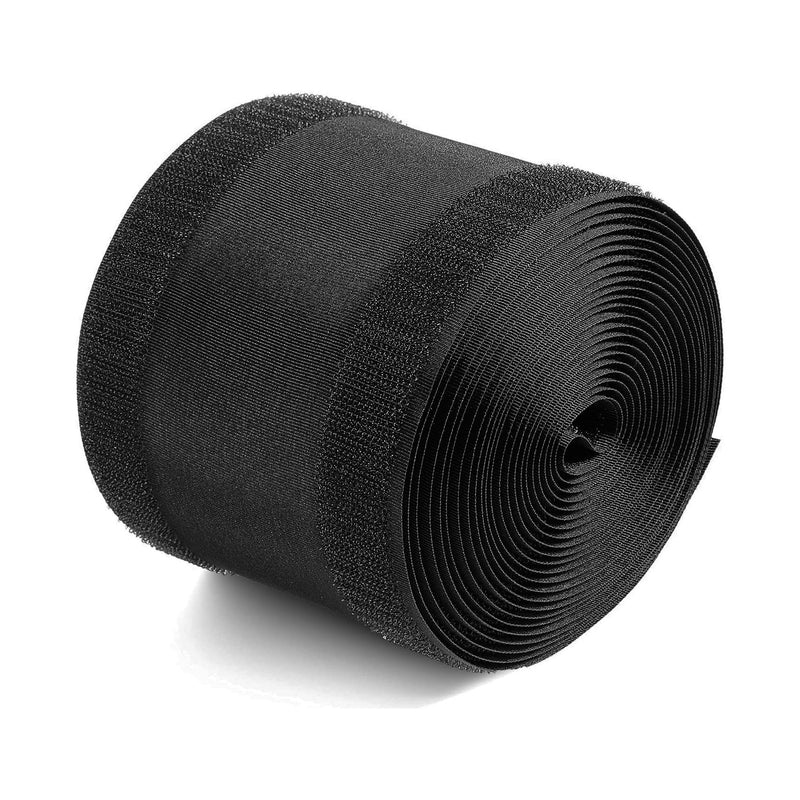 Altex Preferred MFG 1-Roll Velcro Cable Floor Protector for Carpet - 4in x 15ft - Black