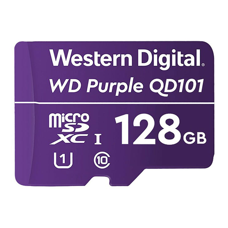Western Digital WDD128G1P0C 128GB WD Purple Surveillance microSD Card