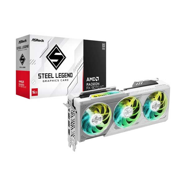 ASRock AMD Radeon RX 9070 XT 16GB Graphics Card