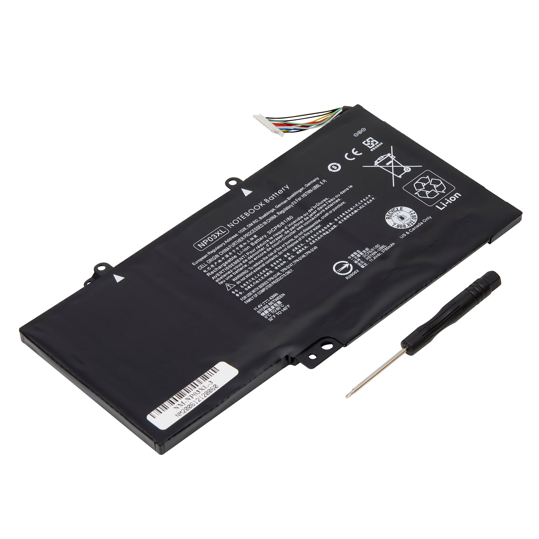 vhbw Lithium-polymeer batterij 3800 mAh (11,4 V) voor notebook ASUS vhbw Lithium-polymeer batterij 3800 mAh (11,4 V) voor notebook ASUS