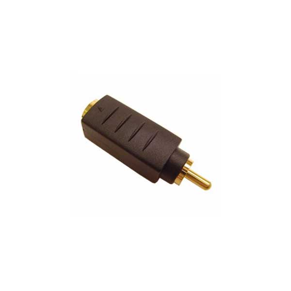 RCA Male To S-Video Female Adapter – Gold Plated SVHS Connector For AV Setups