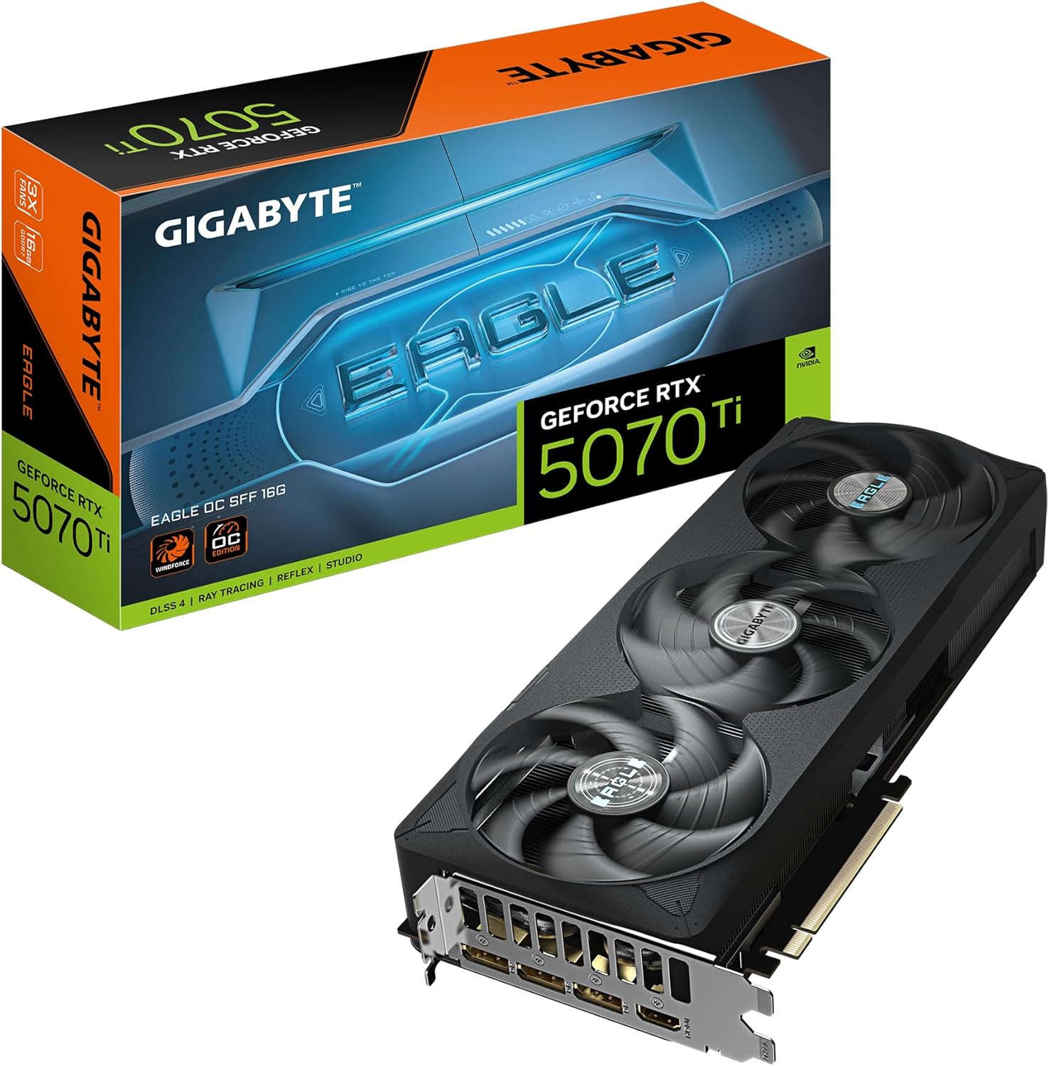 Gigabyte GeForce RTX 5070 Ti EAGLE OC SFF 16G (GV-N507TEAGLE OC-16GD)
