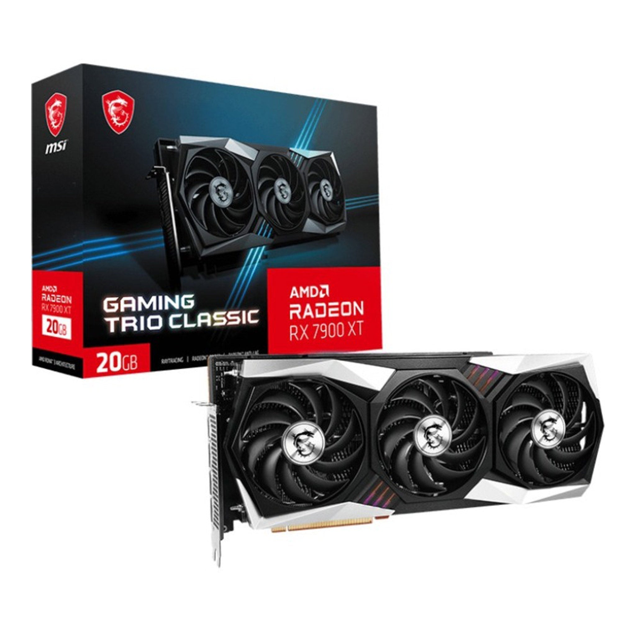 MSI R79XTGTC20G AMD Radeon RX 7900 XT Gaming Trio Classic Graphic Card -  20GB GDDR6