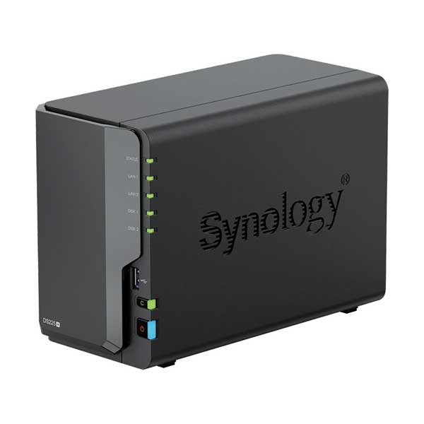 Synologyシノロジー_2ベイNAS DiskStation DS225+ Synology DiskStation DS225+ 2-Bay NAS Enclosure