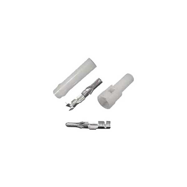 Molex .062” 2-Pin Male/Female Connector Set – Free Hanging W/Terminals – 12 Sets, USA Made