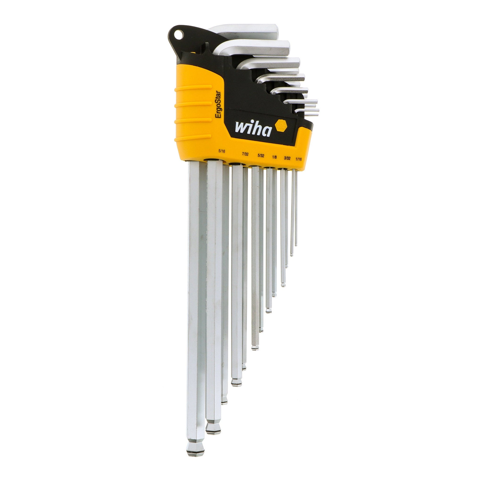Wiha 3/32" Ball End Hex L-Key - 3.9 Inch Long, Chrome Vanadium Steel, Made In Germany
