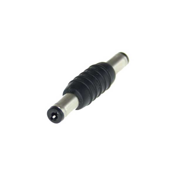 DC Male to Male Power Coupler (2.1mm ID, 5.5mm OD)