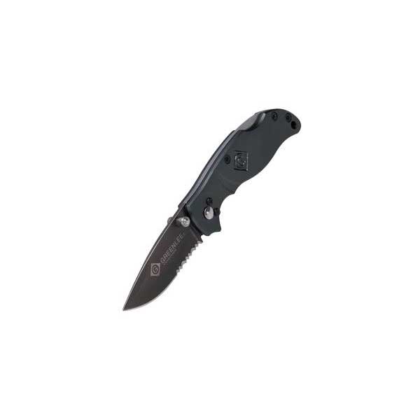 2.25" Titanium Coated 440C Stainless Steel Folding Drop Point Pocket Knife by Greenlee