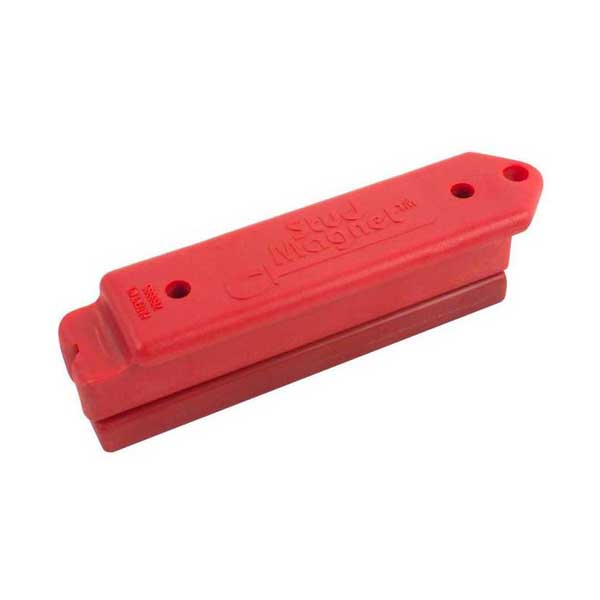 Master Magnetics 07612 Red Stud Magnet with Magnetic Shield