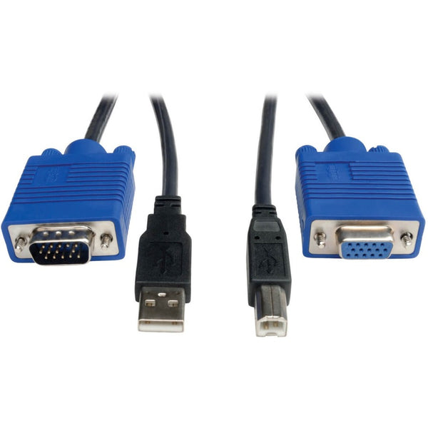 Tripp Lite Tripp Lite P758-010 10' 2-in-1 USB/SVGA Cable Kit for KVM Switch B006-VU4-R Default Title
