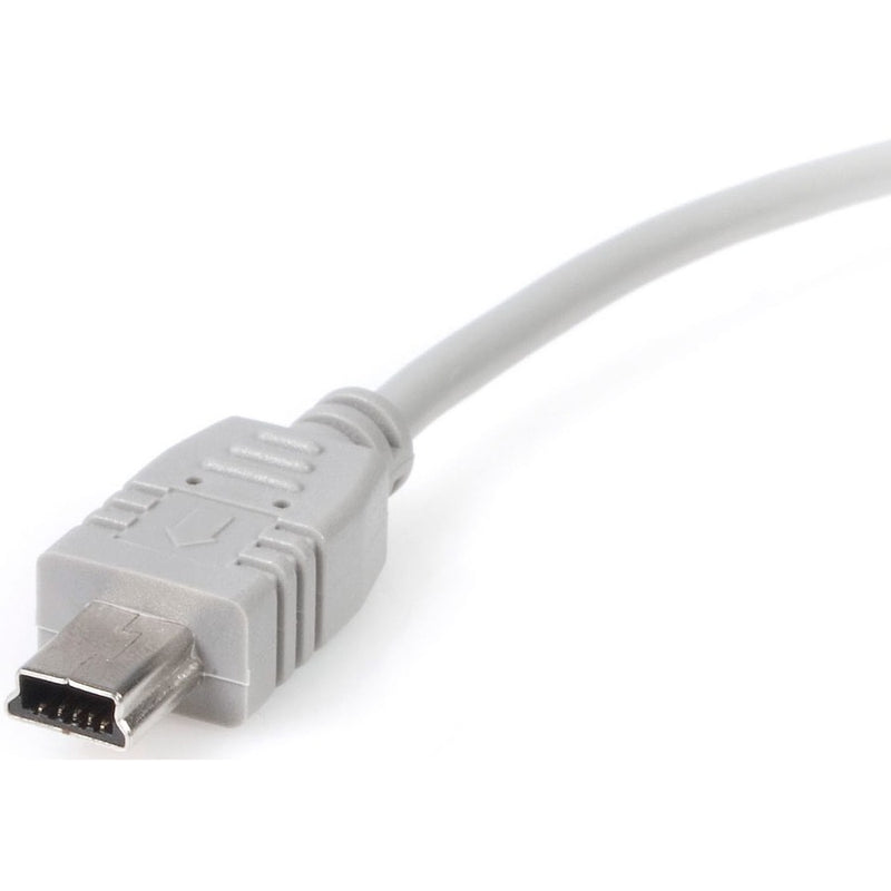 1' USB 2.0 Cable-A to Mini-B Male-to-Male