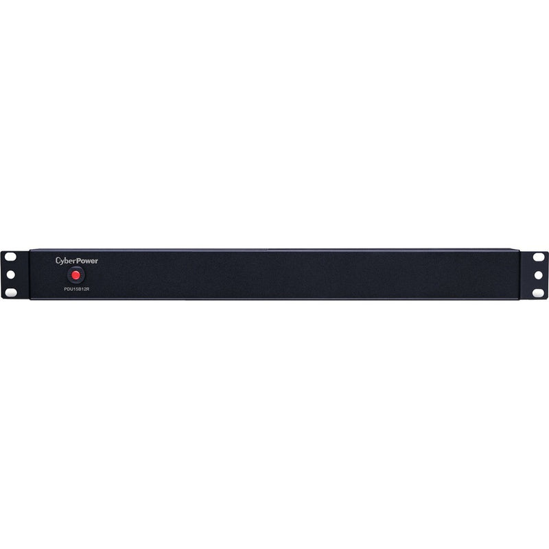 CyberPower PDU15B12R 12-Outlet 120V 15A 1U Rackmount Power Distribution Unit (PDU) with 15ft Power Cord