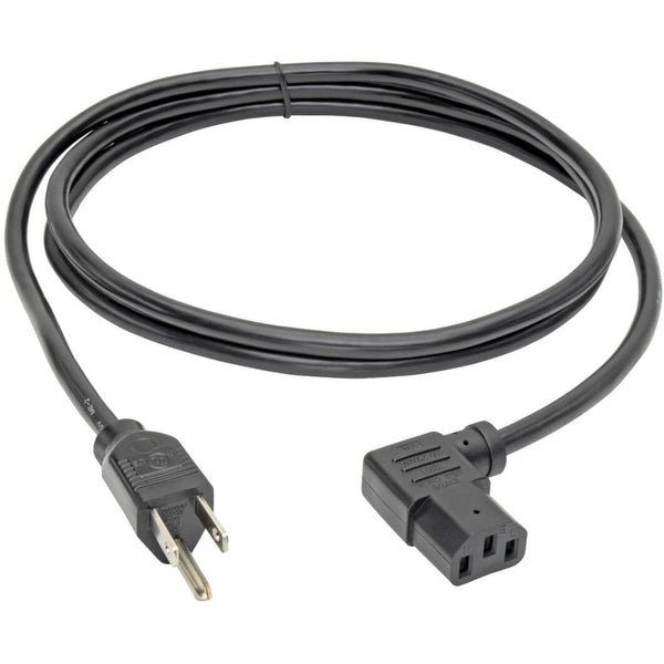 Tripp Lite Tripp Lite 6ft Power Cord Adapter 18AWG 10A 125V 5-15P to C13 Left Angle 6' Default Title
