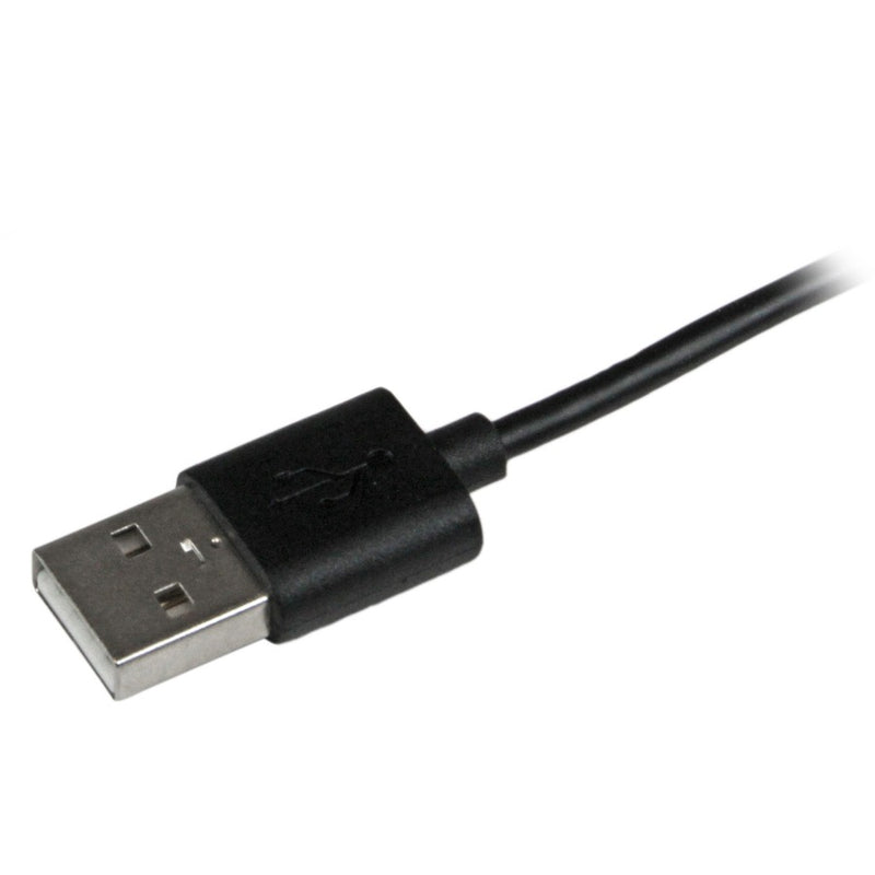 StarTech USBLT2MBR 2m (6ft) Angled Lightning Connector to USB 2.0 - Black