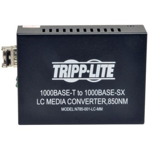 Tripp Lite N785-001-LC-MM LC Multimode Fiber Media Converter Gigabit