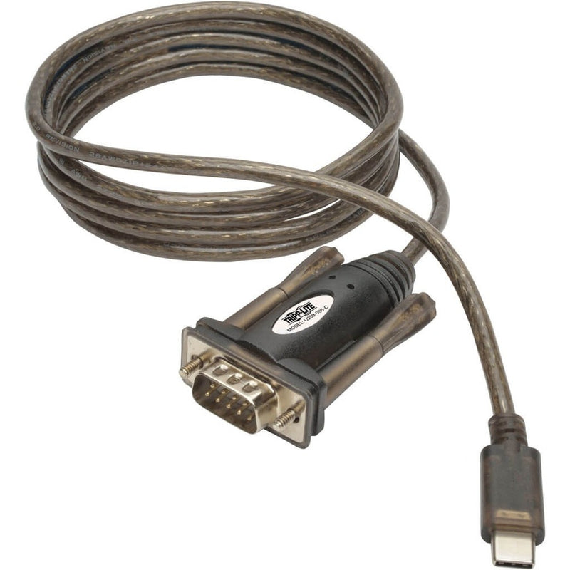 Tripp Lite U209-005-C 5ft USB-C Male to RS232 (DB9) Male Serial Adapter Cable