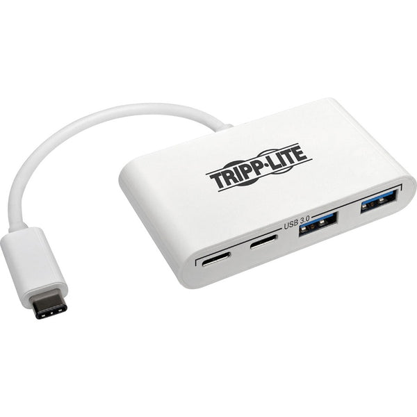 Tripp Lite Tripp Lite U460-004-2A2C 4-Port White USB-C 3.0 Hub with Dual USB-C and Dual USB-A Ports Default Title
