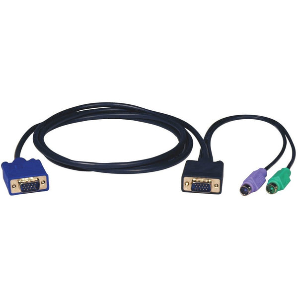 Tripp Lite Tripp Lite P750-010 10' PS/2 3-in-1 Cable Kit for KVM Switch Default Title
