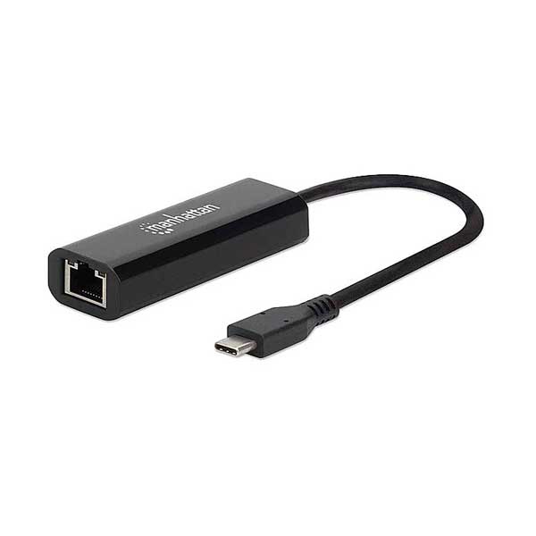 Manhattan 153300 USB-C to RJ45 2.5GBASE-T Ethernet Adapter
