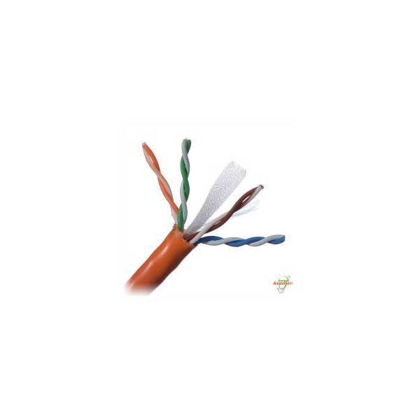 Belden Belden 1585A Orange Cat5e Plenum (CMP) Cable, 23AWG, 4-Pair, 200MHz, Sold By The Foot Default Title
