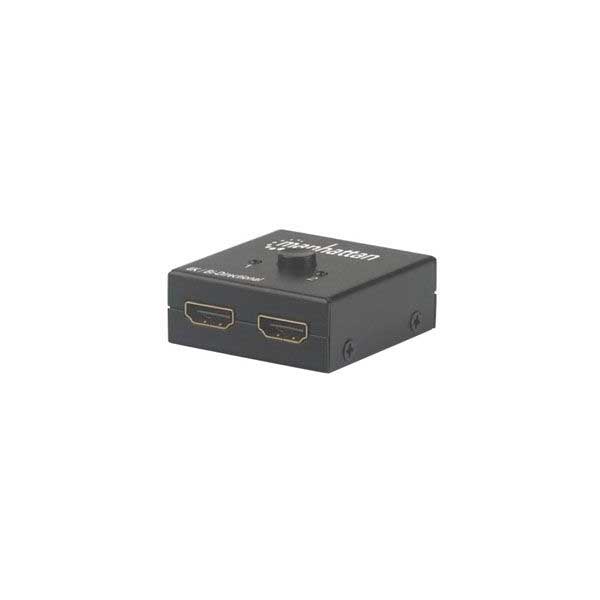Manhattan 207850 4K Bi-Directional 2-Port HDMI Switch