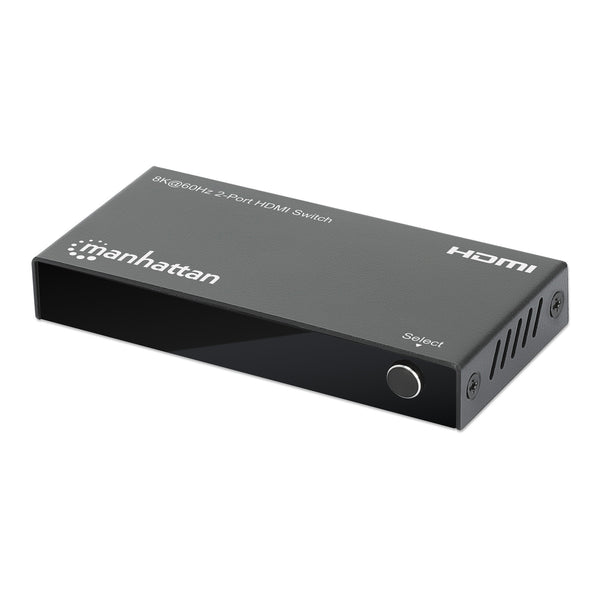 Manhattan Manhattan 207942 2-Port 8K HDMI Switch with IR Remote Control Default Title
