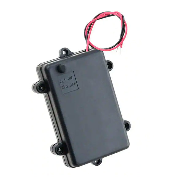 NTE Electronics NTE 23-BH2-12 3-AA Water Resistant Battery Holder with Cover and On-Off Switch Default Title
