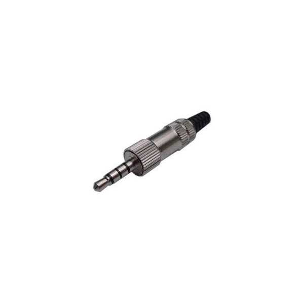 Calrad Calrad 4 Conductor 3.5mm Stereo Plug with Metal Housing Default Title
