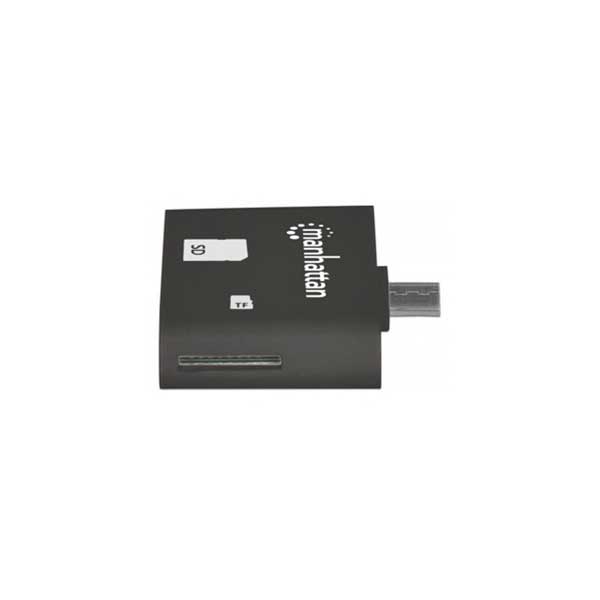 Manhattan imPORT Mobile OTG SD Adapter, 24-in-1 Card Reader/Writer