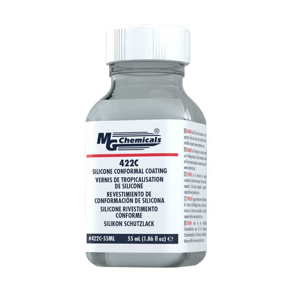MG Chemicals MG Chemicals 422C-55ML Silicone Conformal Coating, Jar, 55mL Default Title
