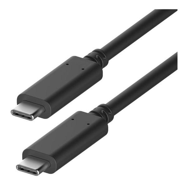 4XEM 4XEM 4XUSBCC31G26 6ft USB 3.1 10Gbps Black USB-C Male to USB-C Male Cable Default Title
