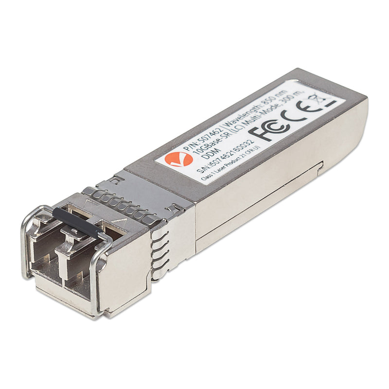 Intellinet 507462 10 Gigabit Fiber SFP+ Optical Transceiver Module (LC) Multi-Mode