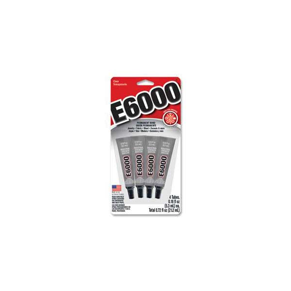 Eclectic E6000 PLUS No Odor Industrial Adhesive, Clear, 0.9 fl. oz. 