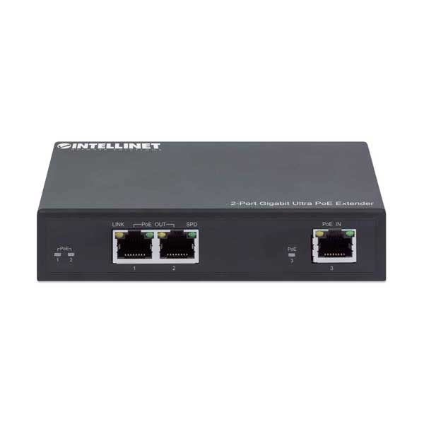 Intellinet 561600 2-Port Gigabit Ultra PoE Extender